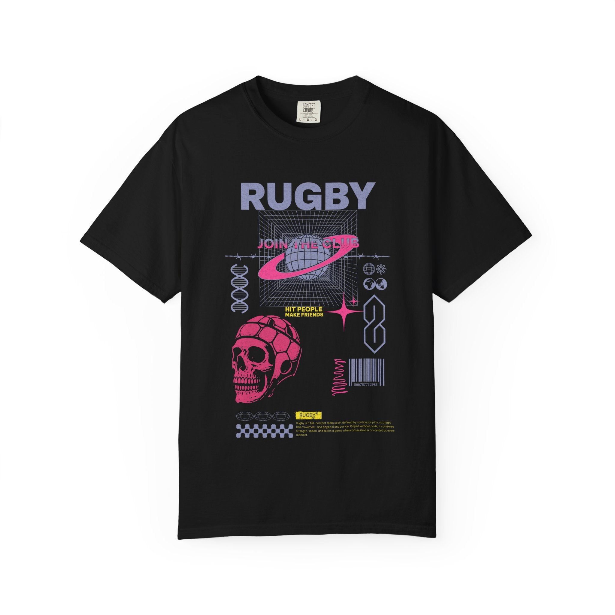 Cyber Punk Rugby T-Shirt