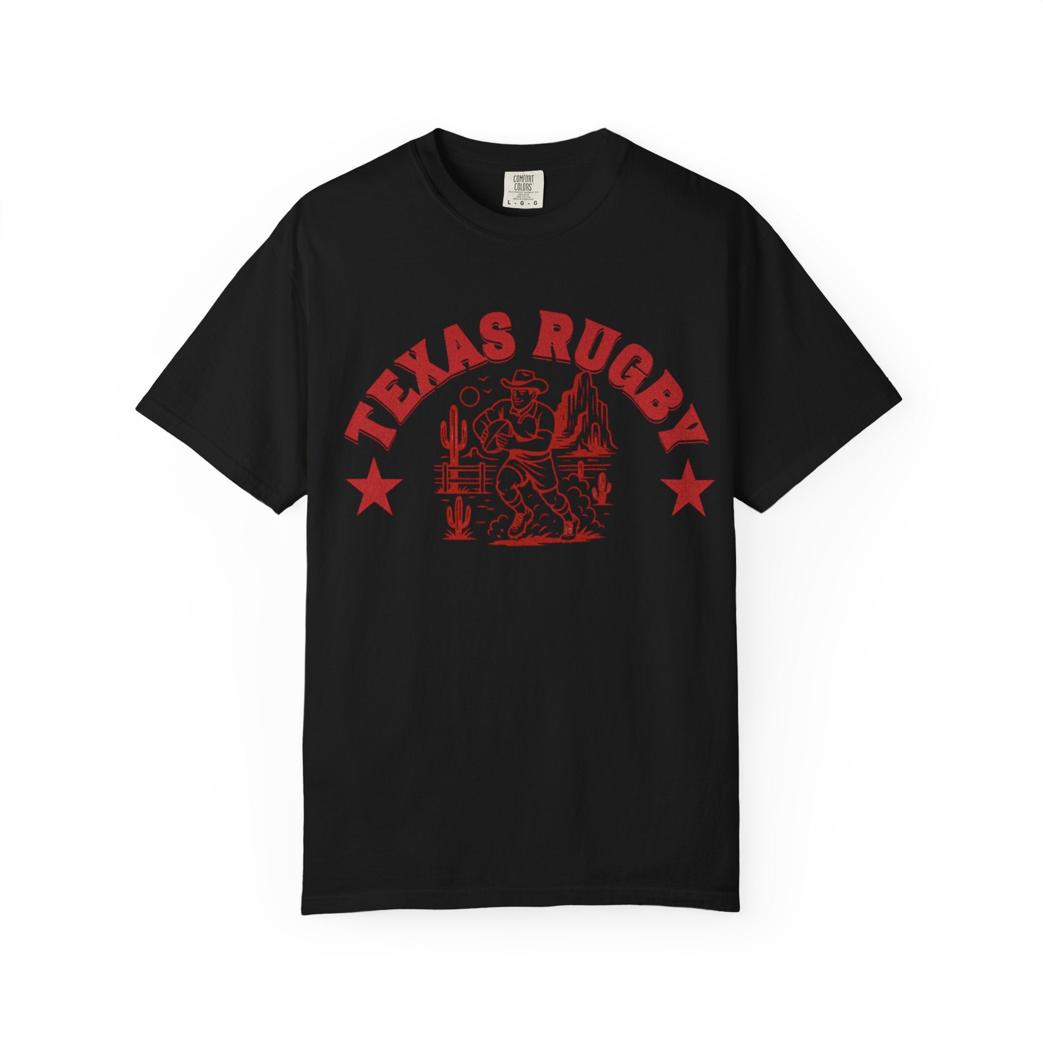 Texas Rugby Cowboy T-Shirt