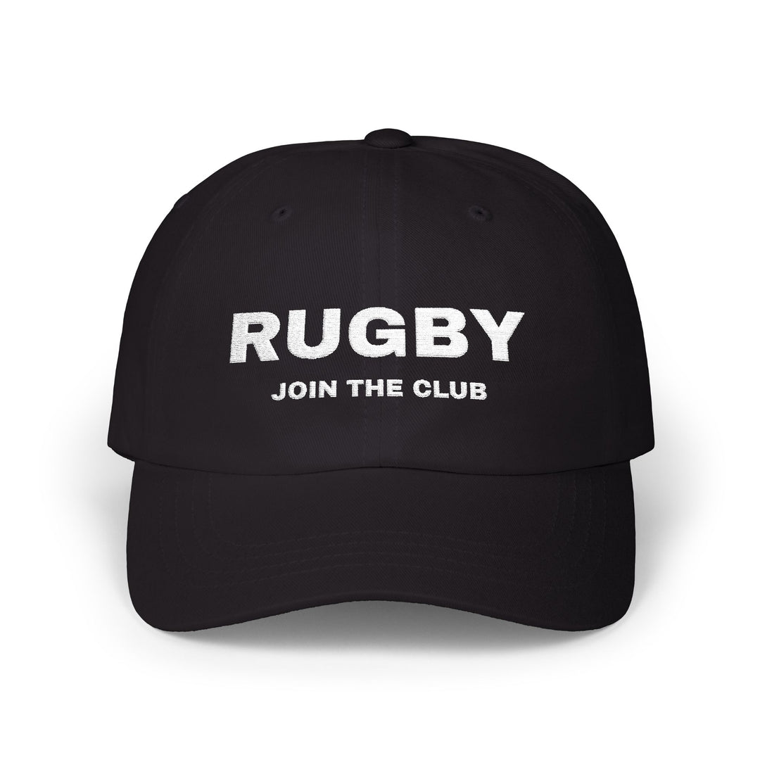 RUGBY - JOIN THE CLUB BLACK DAD HAT