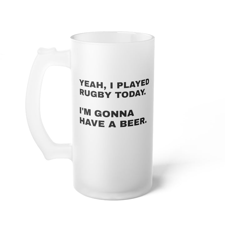 THE RUGBY BEER MUG