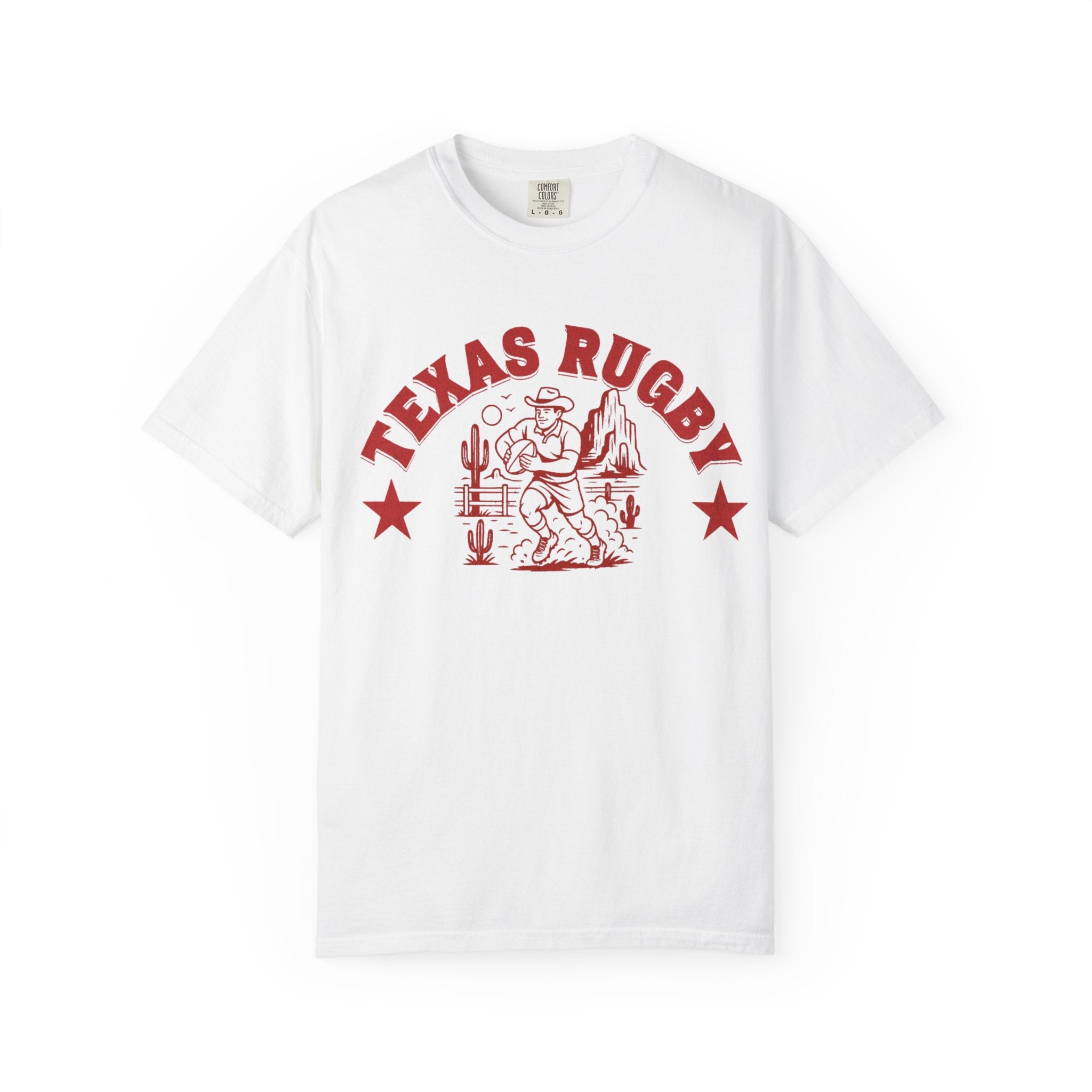 Texas Rugby Cowboy T-Shirt