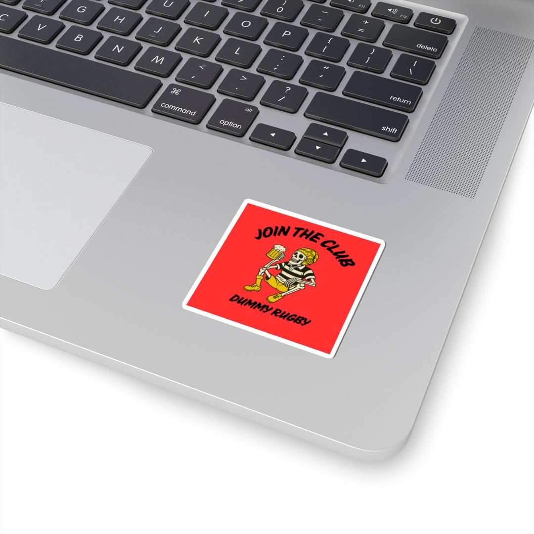 JOIN THE CLUB STICKER RED